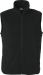 Basic Polar Fleece Vest Black