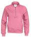 Half Zip Unisex Pink