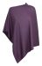 Poncho Deep Lavender