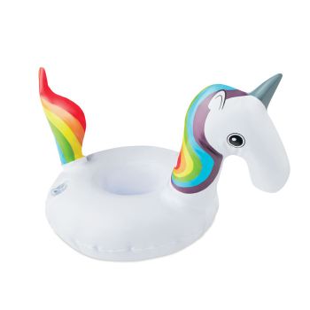 Mini Unicorn oppblåsbar drikkeholder