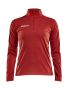 Progress Halfzip LS Tee W Bright Red